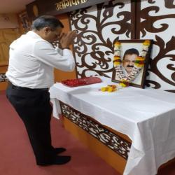 इंजिनिअरिंग असोसिएशनच्या शोकसभेत अनेकांनी वाहीली श्रध्दांजली.